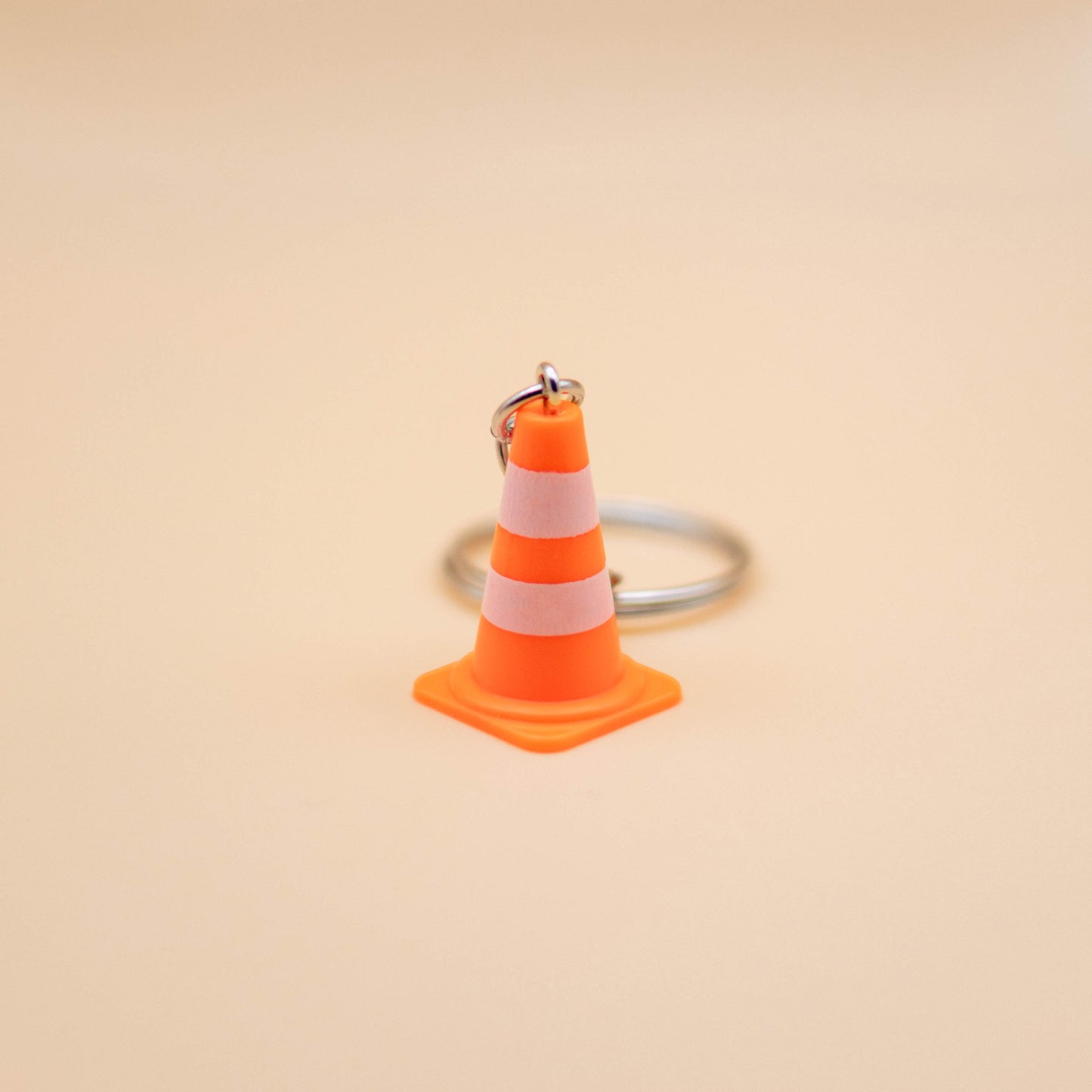 Traffic Cone Keychain