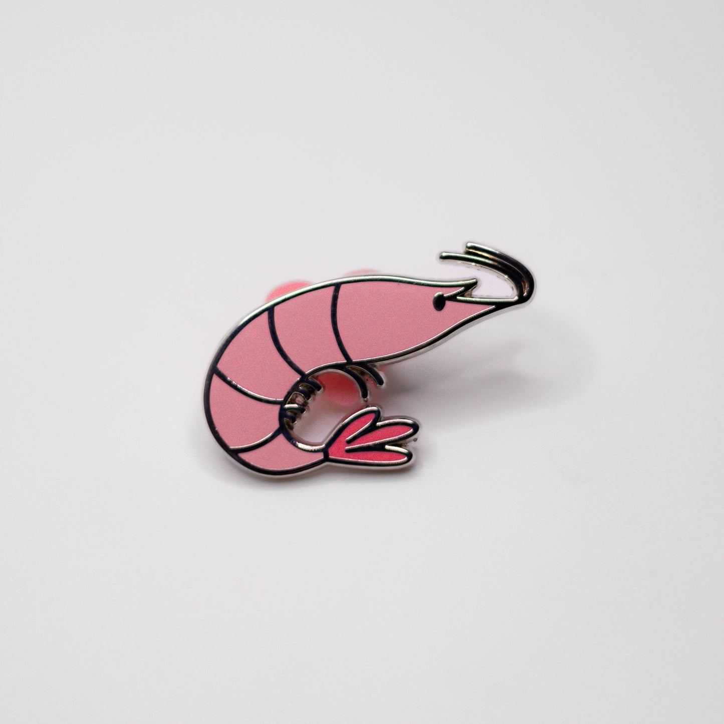 Prawn Enamel Pin