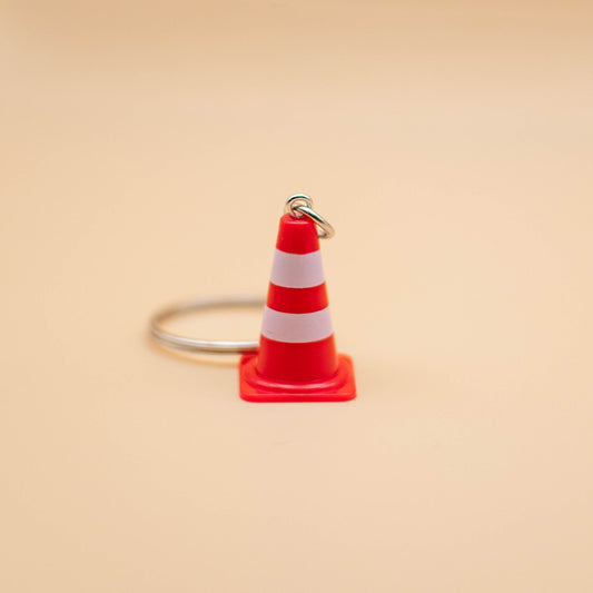 Traffic Cone Keychain
