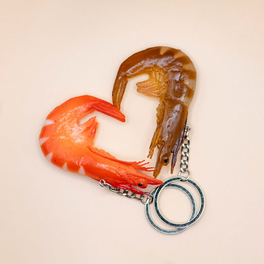 Shrimp Friend Keychain