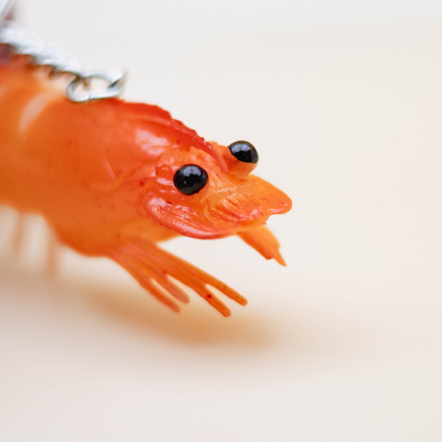Swimming Shrimp Keychain