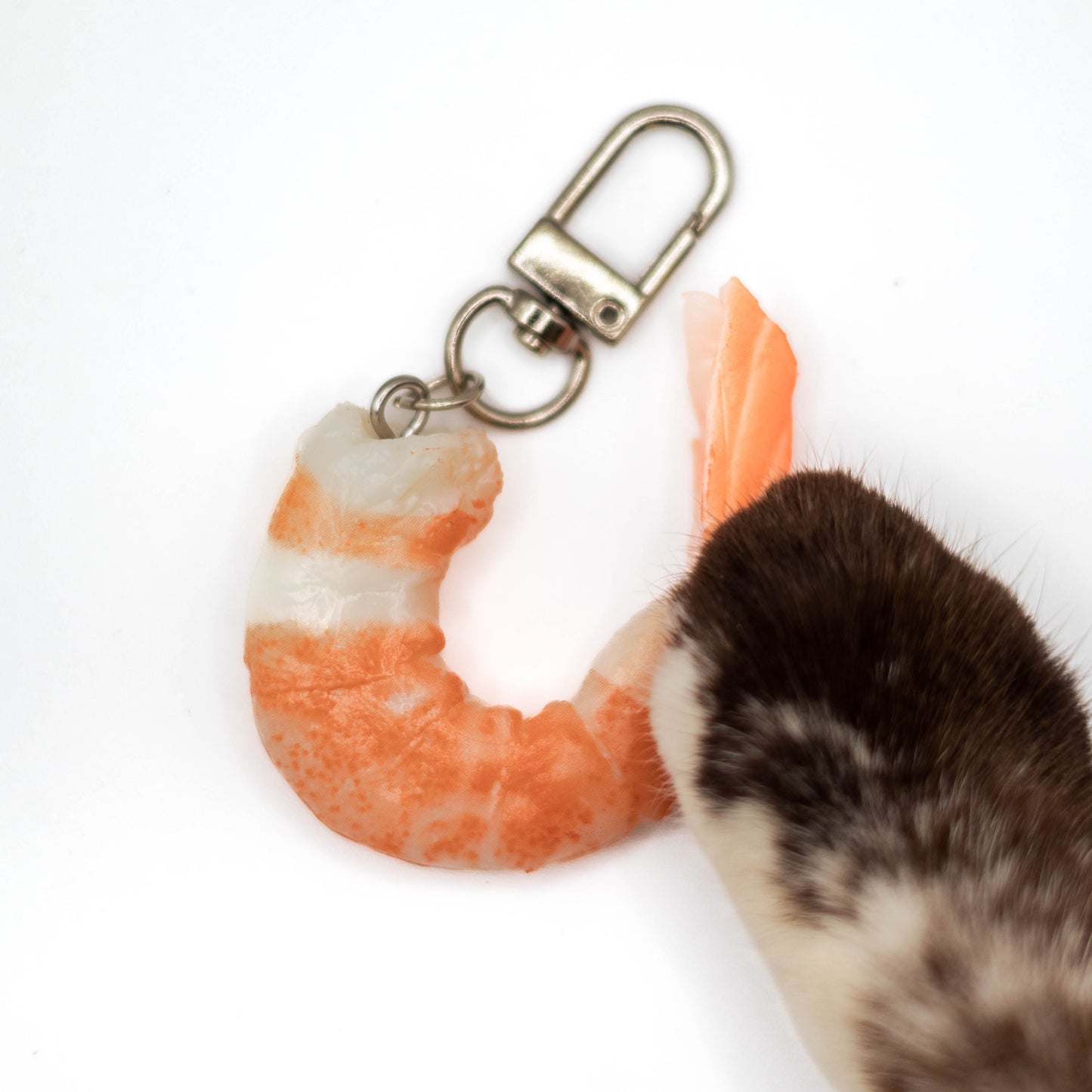 Cocktail Shrimp Keychain